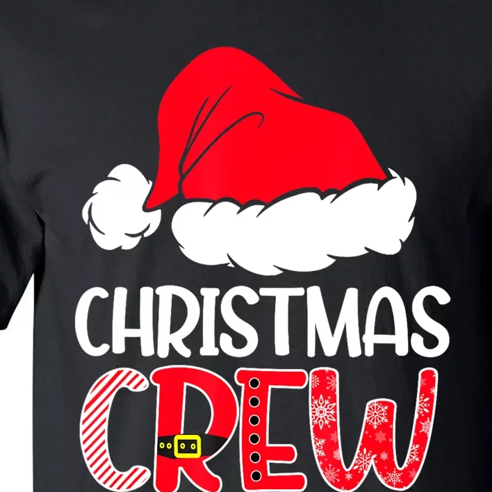 Cute Family Christmas Crew Matching Pajama Gift Lights Tall T-Shirt