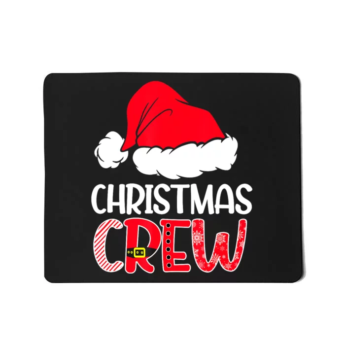 Cute Family Christmas Crew Matching Pajama Gift Lights Mousepad