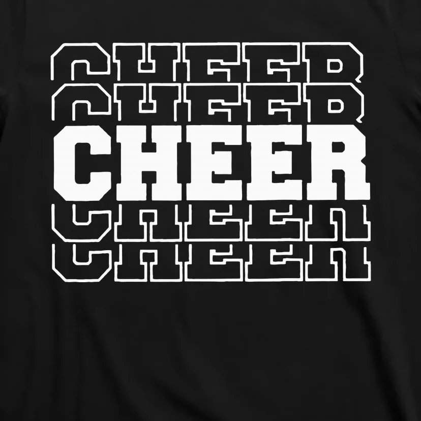 Cheerleading For Cheerleader Squad Girl Teen Cheer Practice T-Shirt