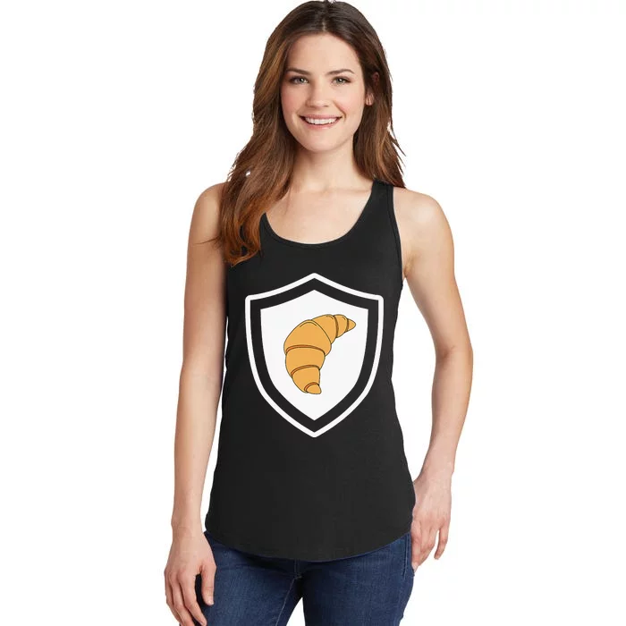 Croissant Funny Croissant Lover France Ladies Essential Tank