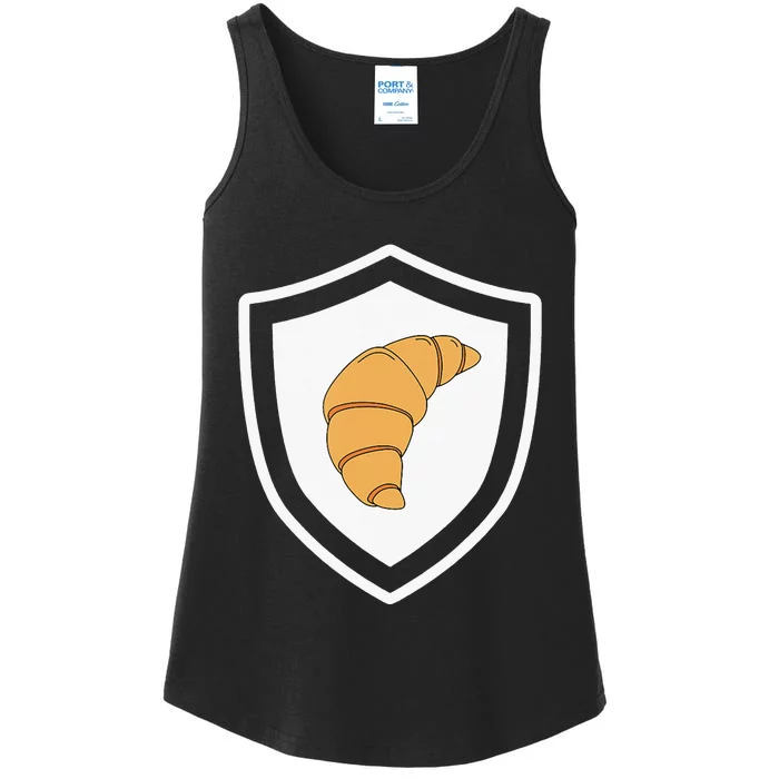 Croissant Funny Croissant Lover France Ladies Essential Tank