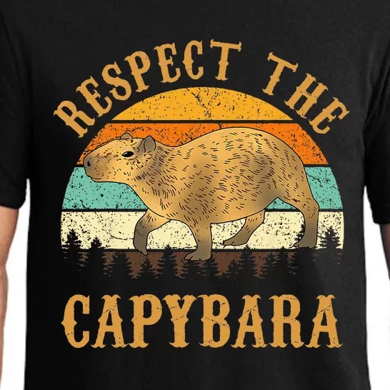 Capybara Funny Capybara Pajama Set