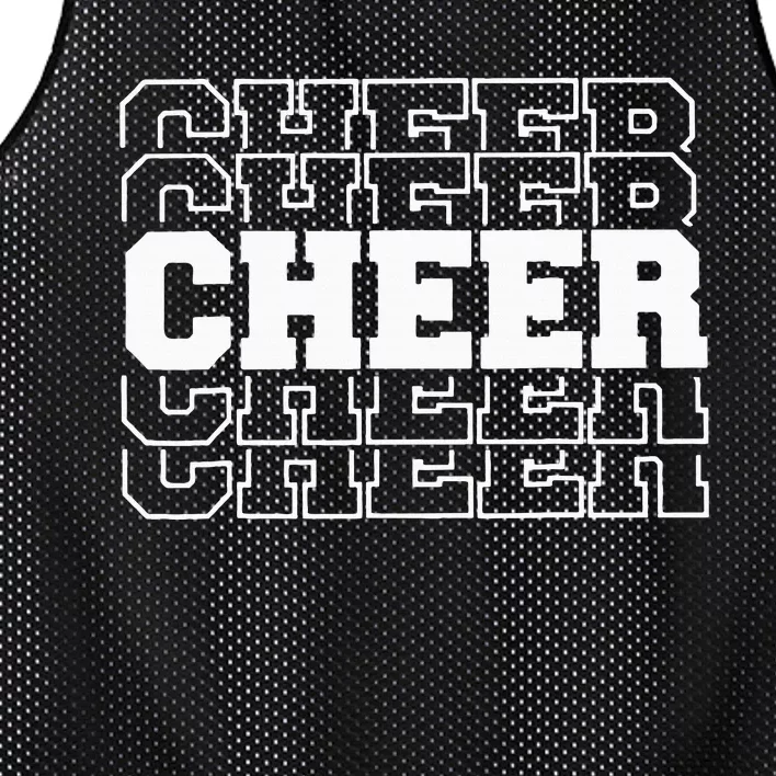 Cheerleading For Cheerleader Squad Girl Teen Cheer Practice Mesh Reversible Basketball Jersey Tank