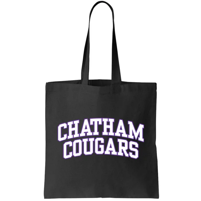 College Fever Chatham University Cougars 02 Tote Bag