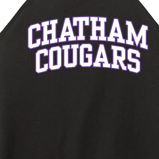 College Fever Chatham University Cougars 02 Women’s Perfect Tri Rocker Tank