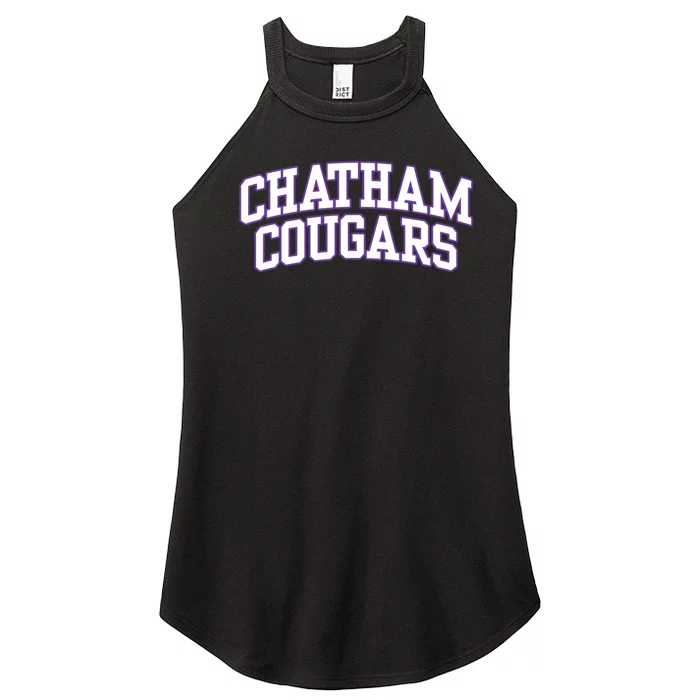 College Fever Chatham University Cougars 02 Women’s Perfect Tri Rocker Tank