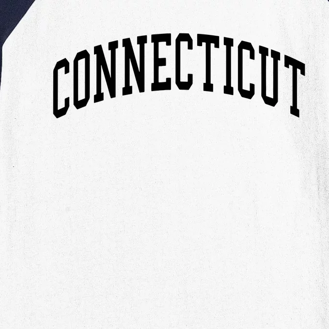 Connecticut Funny Baseball Sleeve Shirt