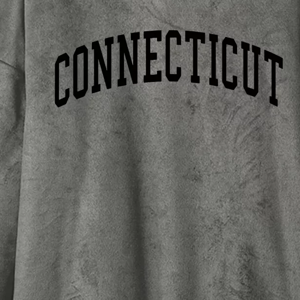 Connecticut Funny Hooded Wearable Blanket