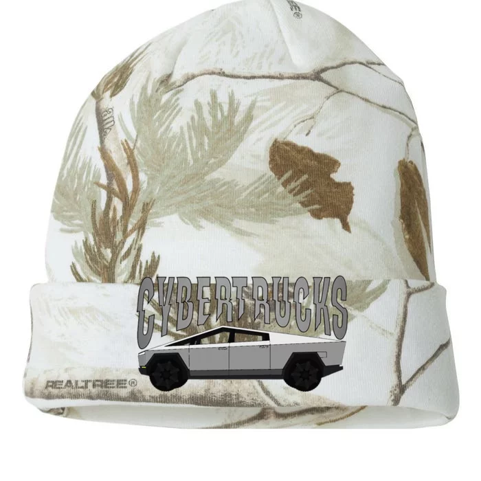 Cybertrucks Futuristic Cyber Ev Fan Driver Truck Classic Dad Kati - 12in Camo Beanie