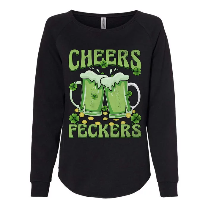 Cheers Feckers Womens California Wash Sweatshirt