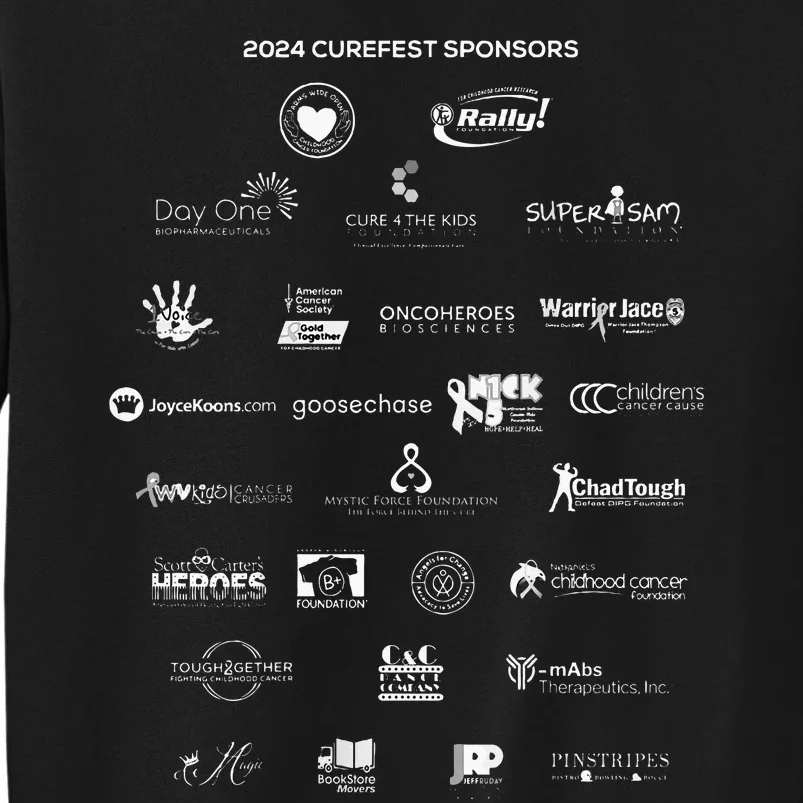 Curefest For Childhood Cancer 2024 Sweatshirt