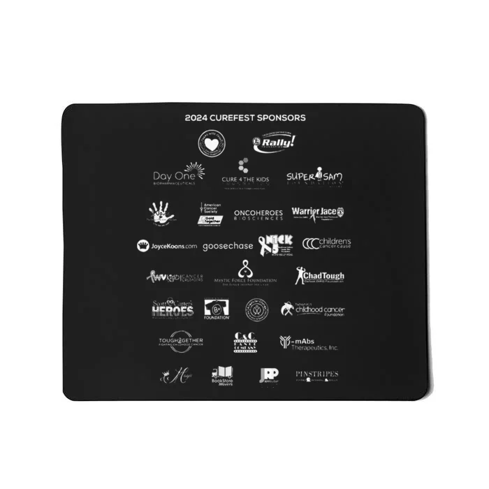 Curefest For Childhood Cancer 2024 Mousepad