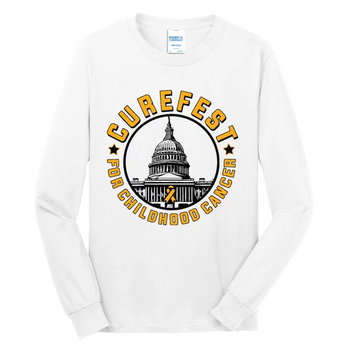 Curefest For Childhood Cancer 2024 Design 3 For Light Tall Long Sleeve T-Shirt