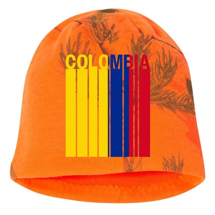 Colombia Flag Kati - Camo Knit Beanie