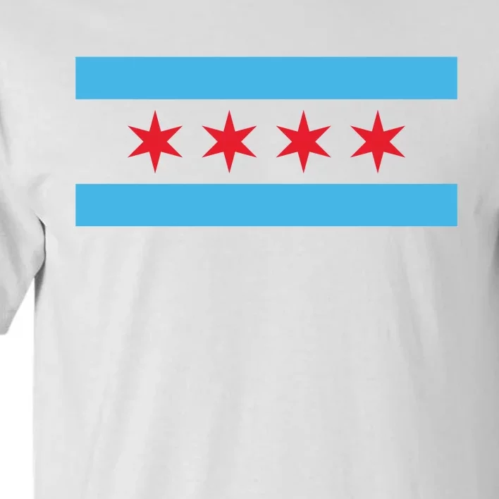 Chicago Flag Tall T-Shirt