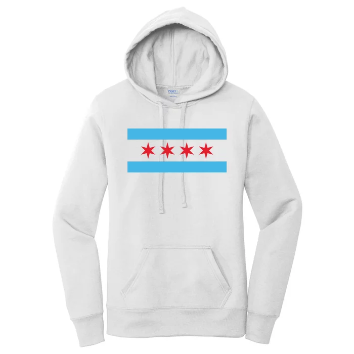 Chicago Flag Women's Pullover Hoodie