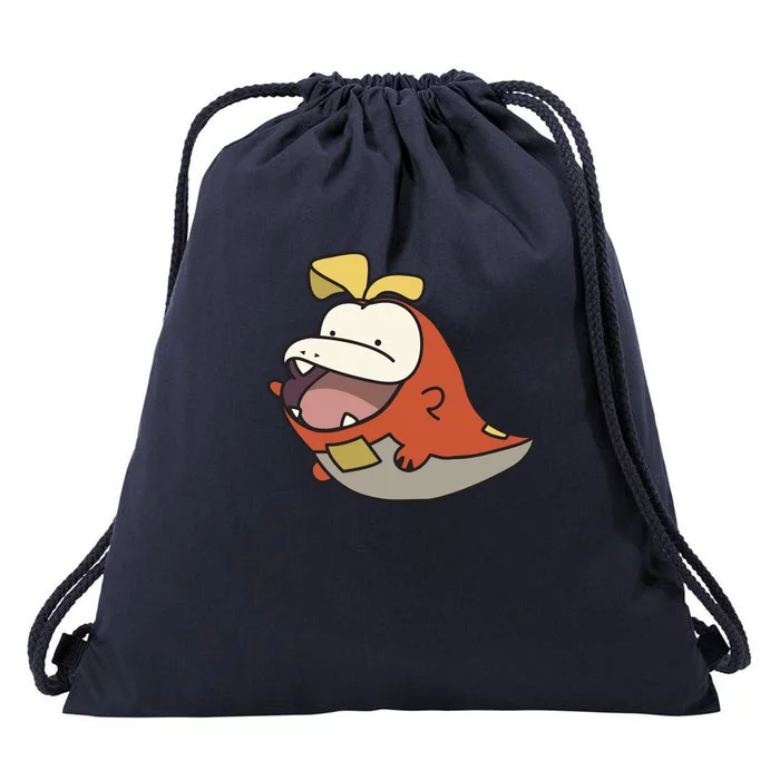 Chubby Fuecoco Chibi Croc Drawstring Bag