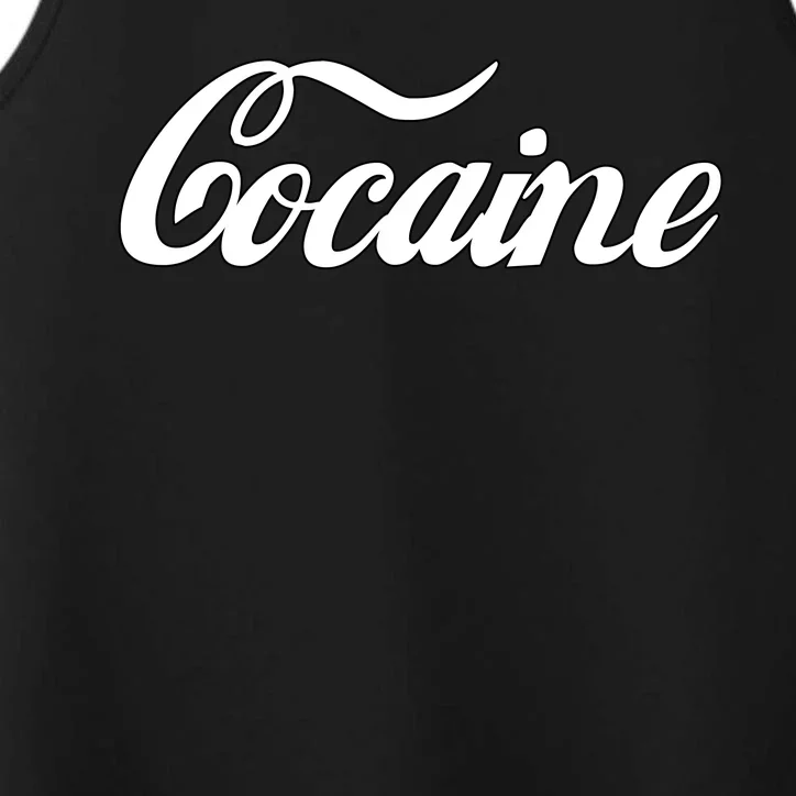 Cocaine Funny Performance Tank