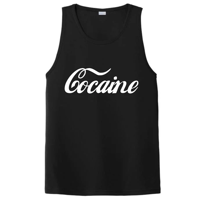 Cocaine Funny Performance Tank