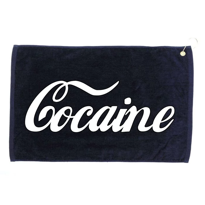 Cocaine Funny Grommeted Golf Towel