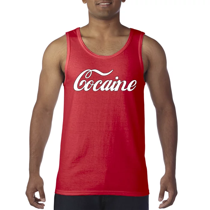 Cocaine Funny Tank Top