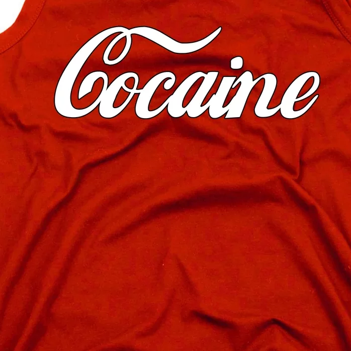 Cocaine Funny Tank Top