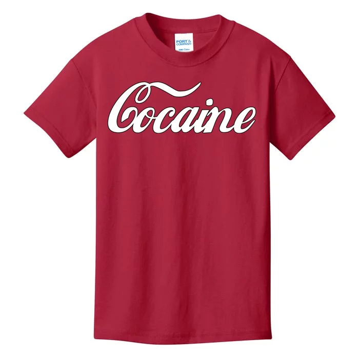 Cocaine Funny Kids T-Shirt