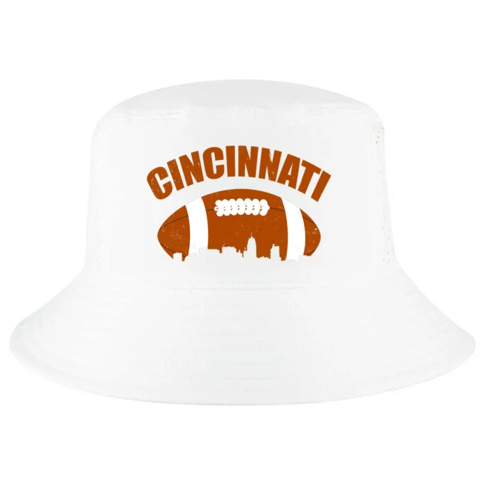 Cincinnati Football Cool Comfort Performance Bucket Hat