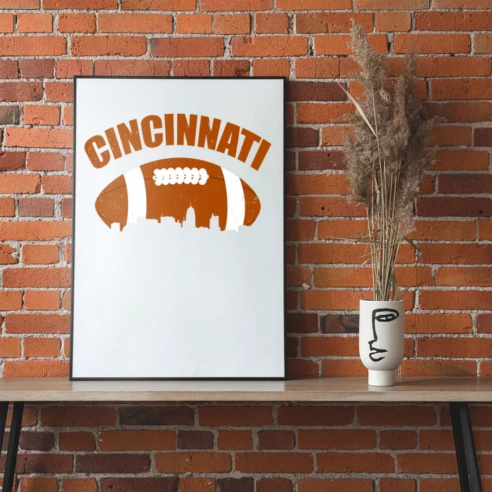 Cincinnati Football Poster