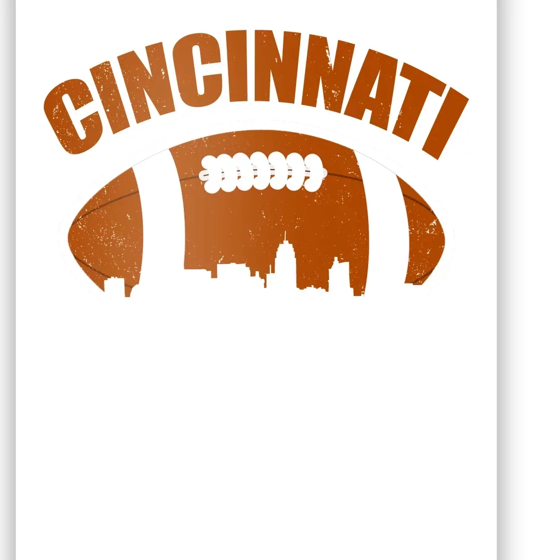 Cincinnati Football Poster