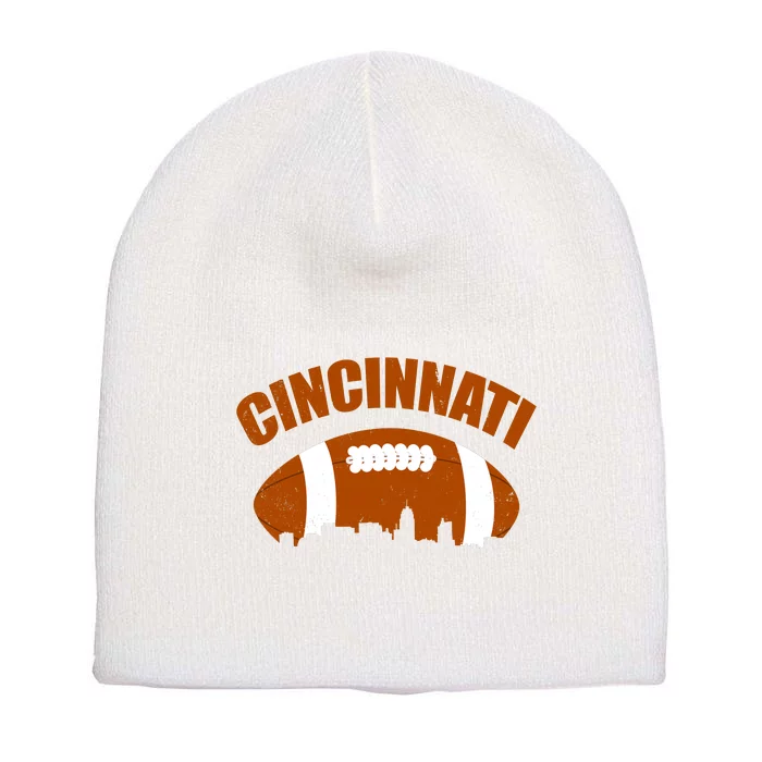 Cincinnati Football Short Acrylic Beanie