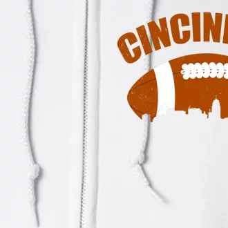 Cincinnati Football Full Zip Hoodie