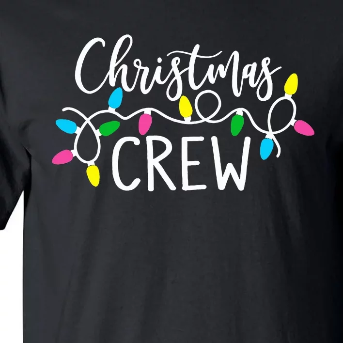 cute family christmas crew matching pajama s lights Tall T-Shirt