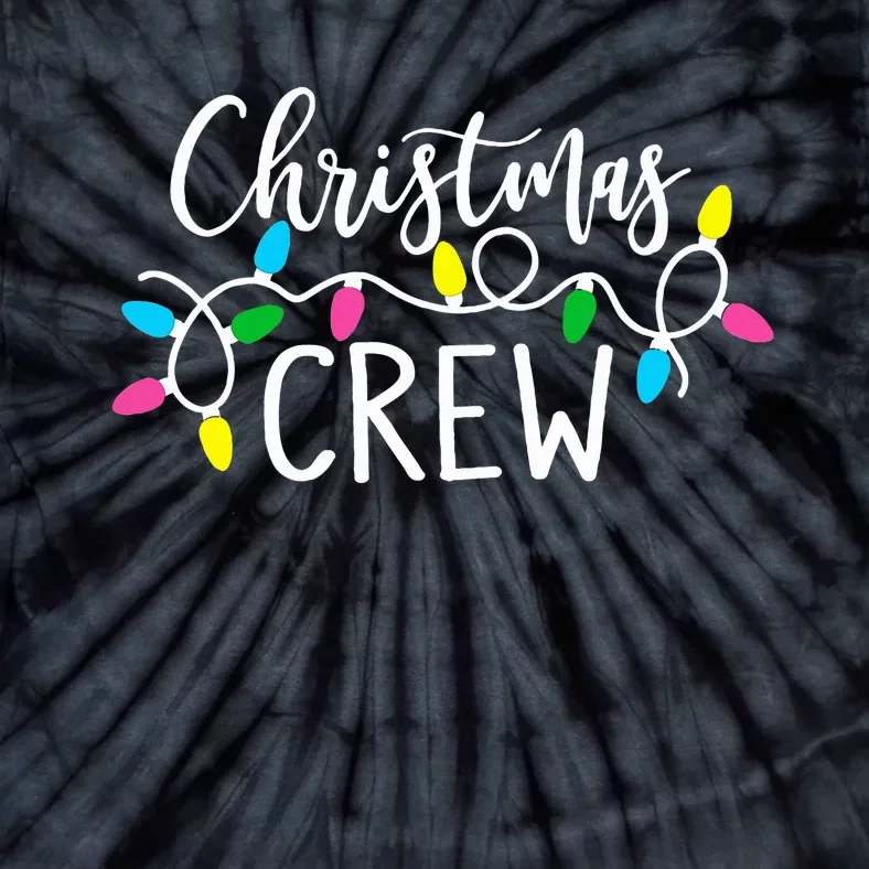 cute family christmas crew matching pajama s lights Tie-Dye T-Shirt