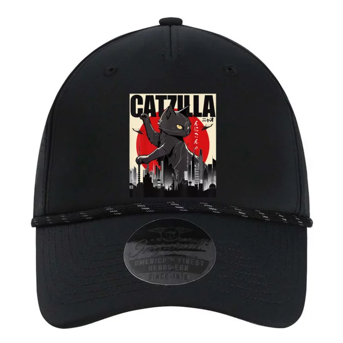 Catzilla Funny Cat Performance The Dyno Cap