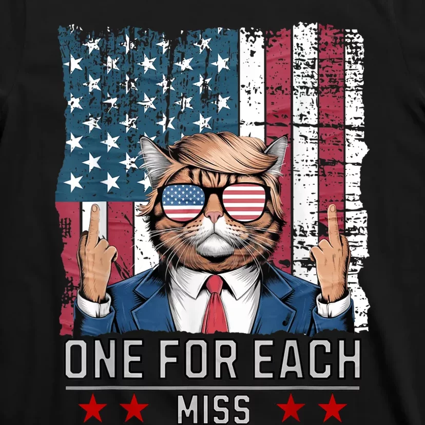 Cute Funny Cat Trump One For Each Miss T-Shirt