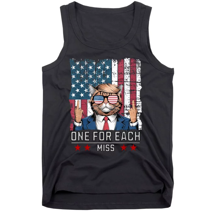 Cute Funny Cat Trump One For Each Miss Tank Top