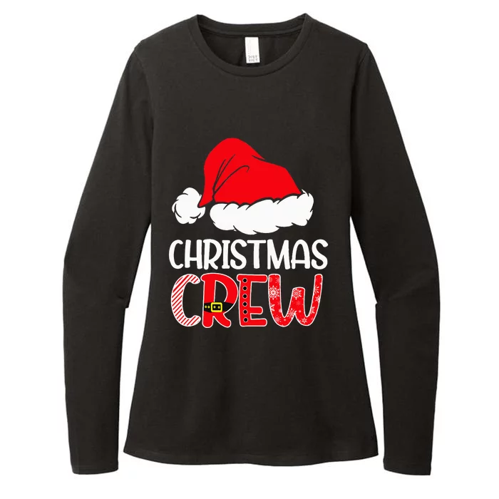 Cute Family Christmas Crew Matching Pajama Gift Lights Womens CVC Long Sleeve Shirt