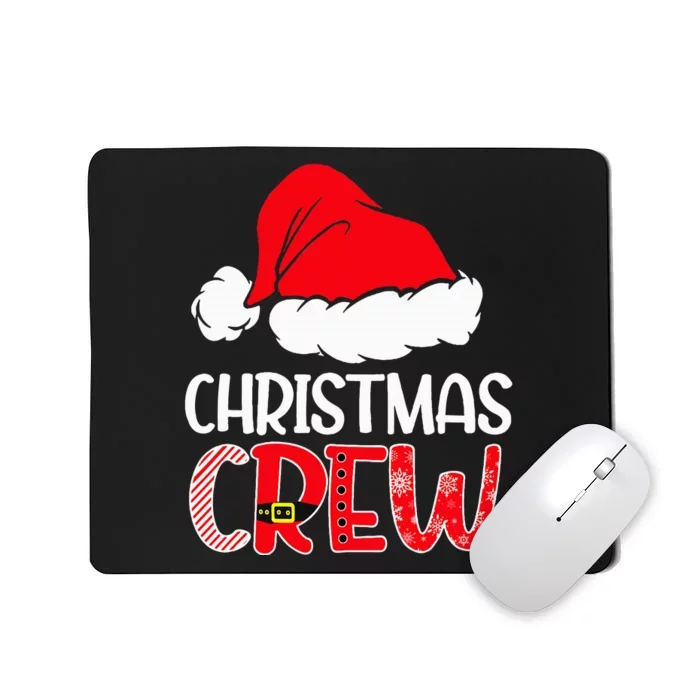 Cute Family Christmas Crew Matching Pajama Gift Lights Mousepad