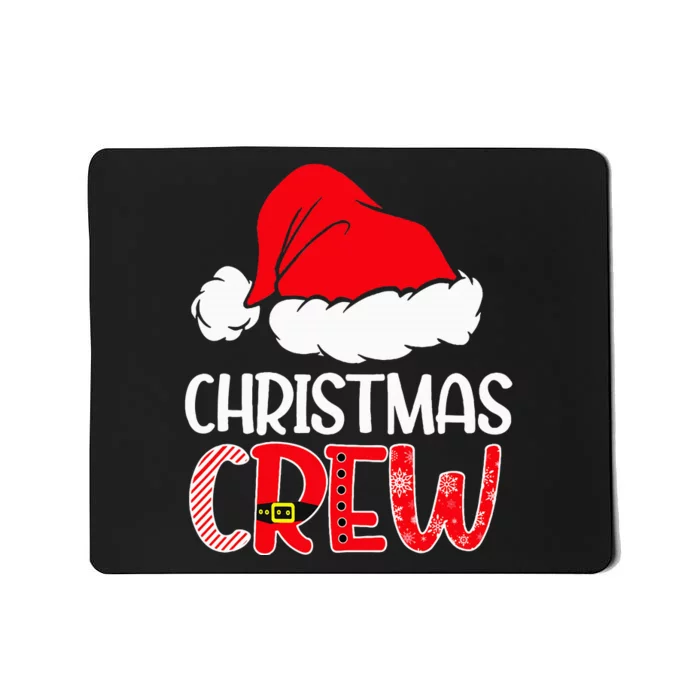 Cute Family Christmas Crew Matching Pajama Gift Lights Mousepad