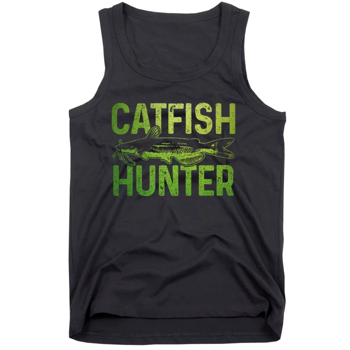 Catfish Fishing Catfishing Funny Saying Fisherman Gift Tank Top