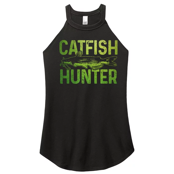 Catfish Fishing Catfishing Funny Saying Fisherman Gift Women’s Perfect Tri Rocker Tank