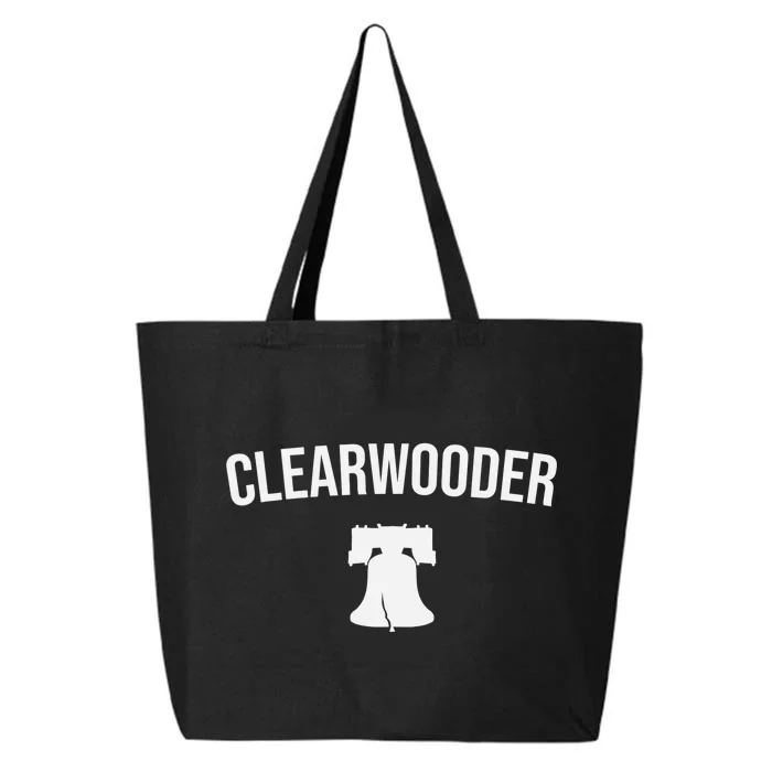 Clearwooder Florida Clearwater Funny Philadelphia 25L Jumbo Tote