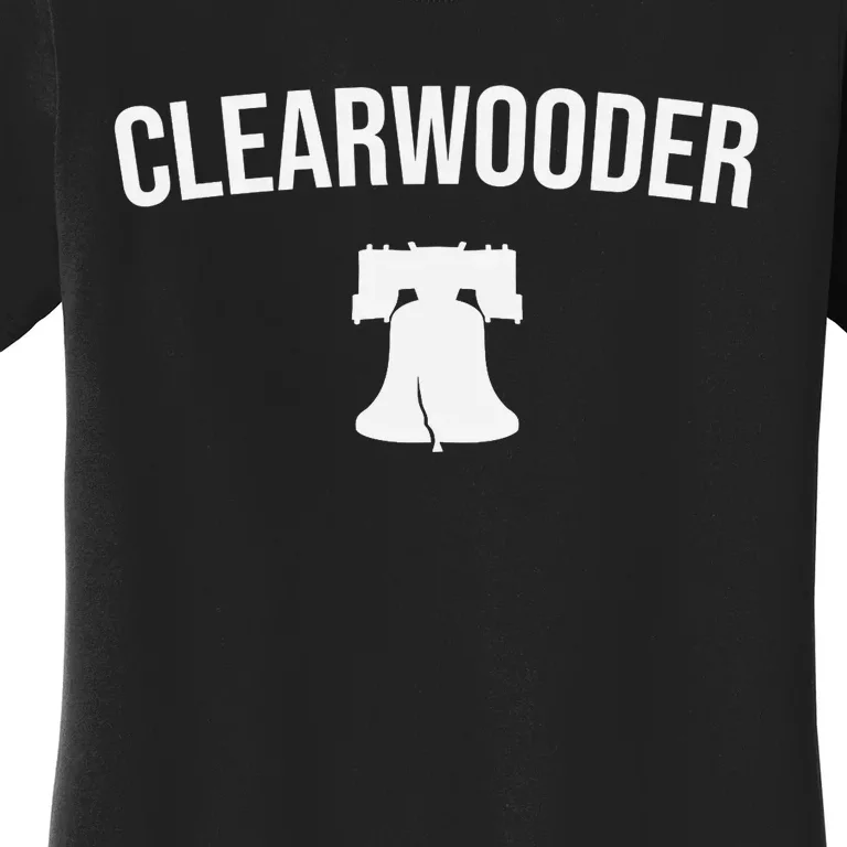 Clearwooder Florida Clearwater Funny Philadelphia Women's T-Shirt