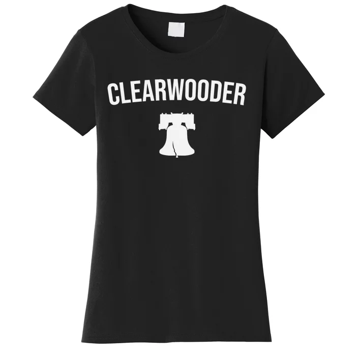 Clearwooder Florida Clearwater Funny Philadelphia Women's T-Shirt