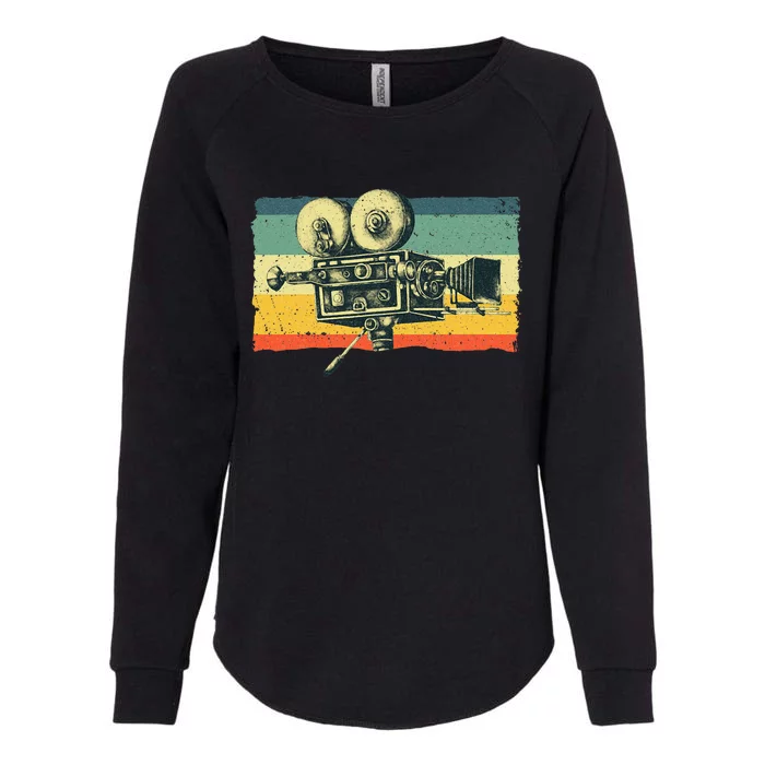 Cool Filmmaker Camera Movie Making Filmmaking Womens California Wash Sweatshirt