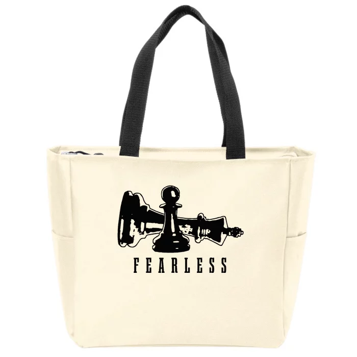 Chess Funny Chess Player Zip Tote Bag