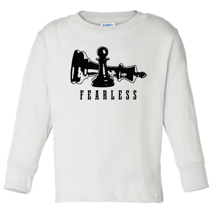 Chess Funny Chess Player Toddler Long Sleeve Shirt