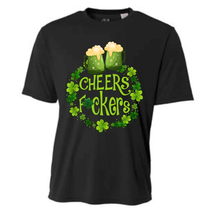 Cheers Fckers Cooling Performance Crew T-Shirt