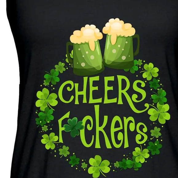 Cheers Fckers Ladies Essential Flowy Tank